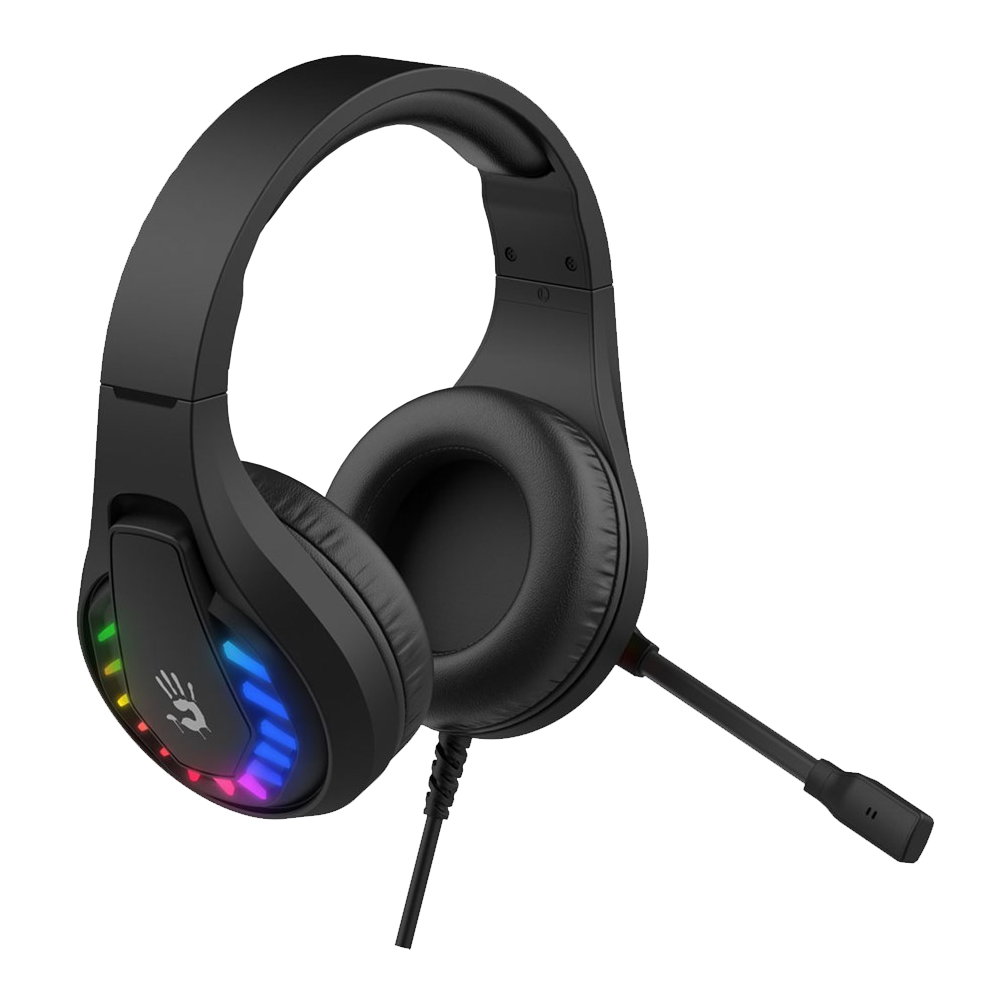 Bloody G230 Virtual 7.1 Surround Sound USB Gaming Headset – Black - Image 4