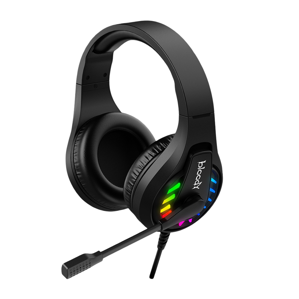 Bloody G230 Virtual 7.1 Surround Sound USB Gaming Headset – Black
