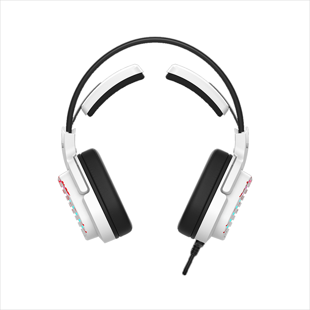 Bloody G565 Virtual 7.1 Surround Sound USB Gaming Headset – Energy White - Image 3