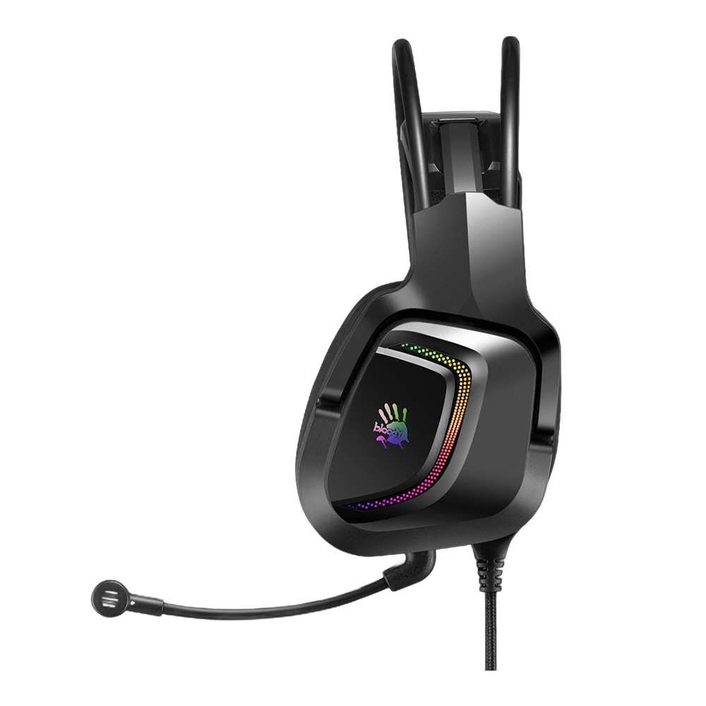Bloody G575 Virtual 7.1 Surround Sound USB Gaming Headset – Black - Image 2