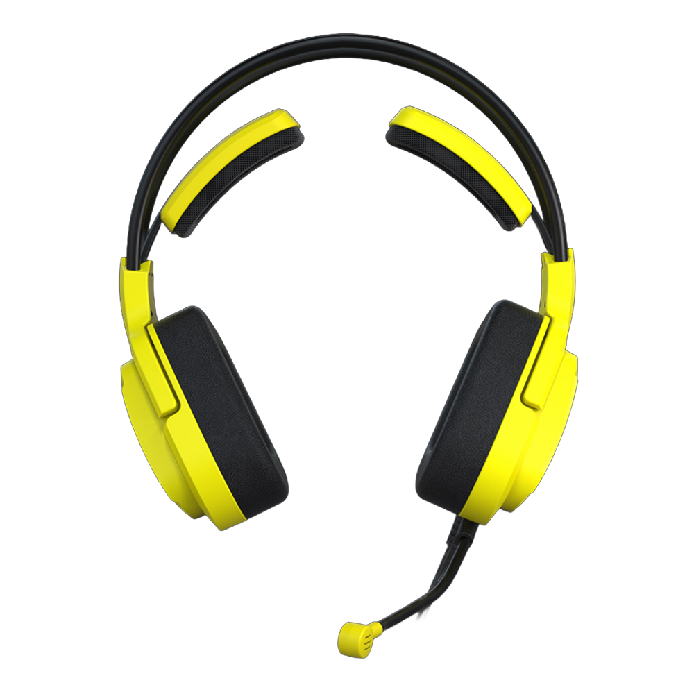 Bloody G575 Virtual 7.1 Surround Sound USB Gaming Headset – Punk Yellow - Image 2